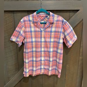 CRIQUET Men’s Plad Button Down Shirt SIZE M NEVER WORN